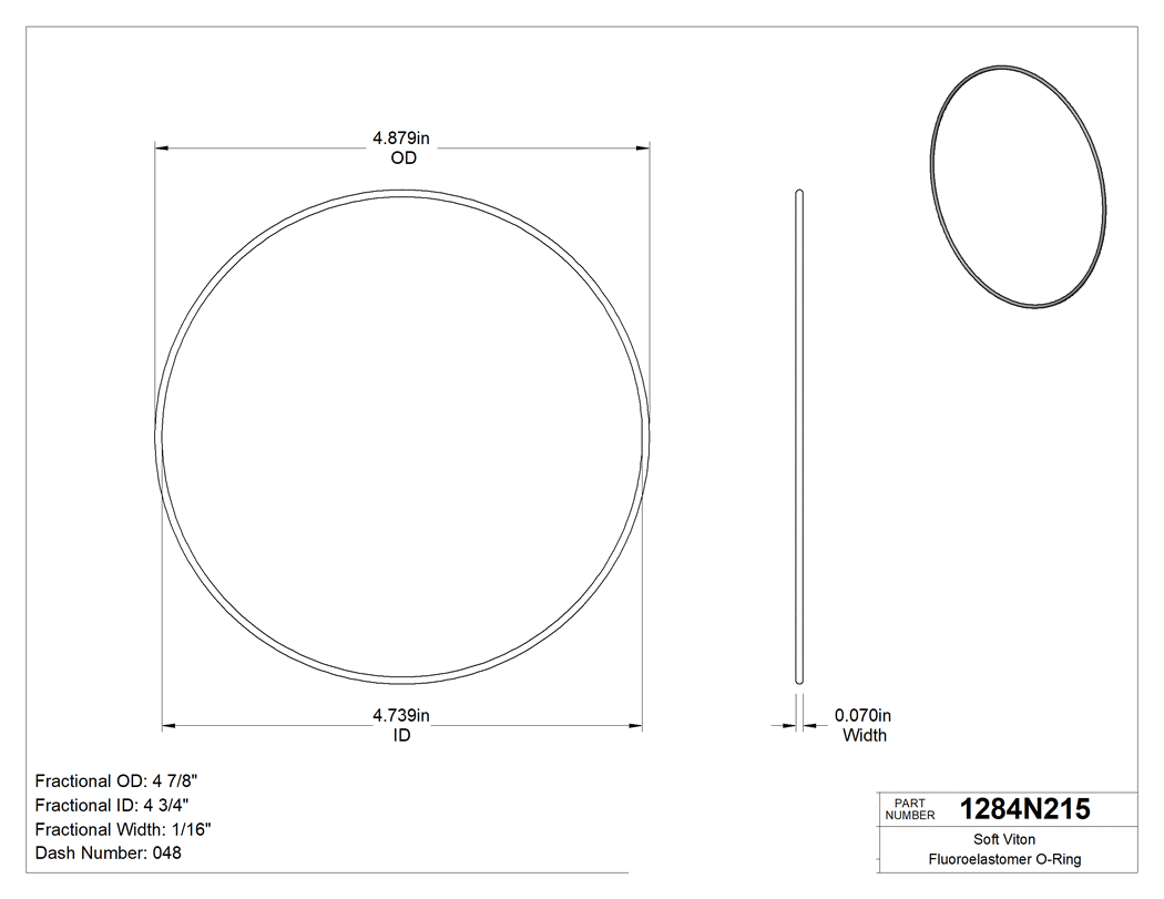 Technical drawing - 1284N215